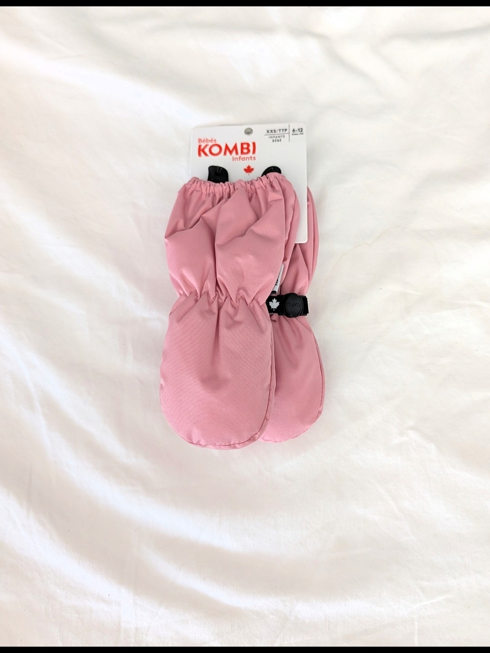 (NWT)KOMBI Infants Pink Kids Mittens